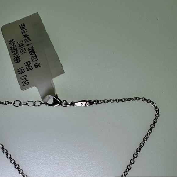 JACQUIE AICHE 14K 7 DIAMOND FINGER BRACELET HAND CHAIN WHITE GOLD - Picture 4 of 16